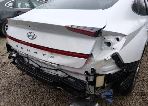 2020 Hyundai Sonata Sel from USA, damaged, VIN 5NPEF4JAXLH053976